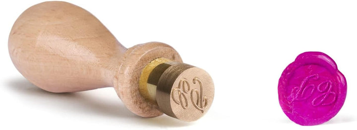 Siegelstempel mit Initialen - Ø15mm