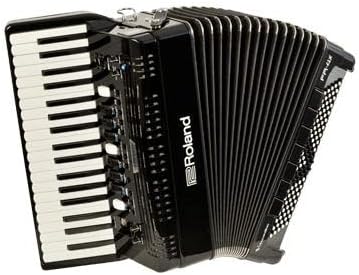 Roland V-Accordion (Black with Keys) (FR-4X BK)