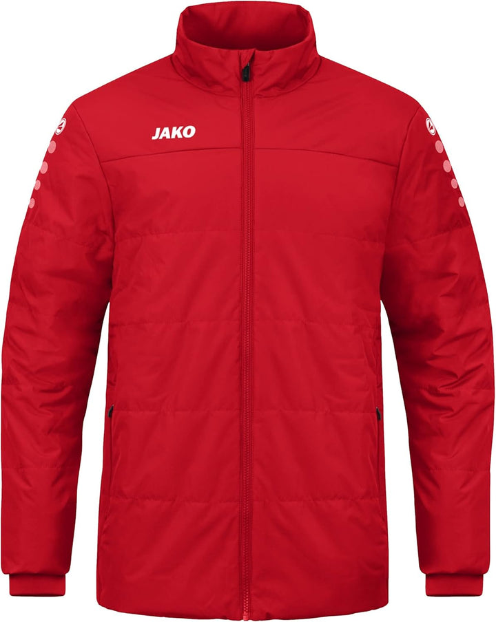 JAKO Kinder Coachjacke Team 128 Rot, 128 Rot