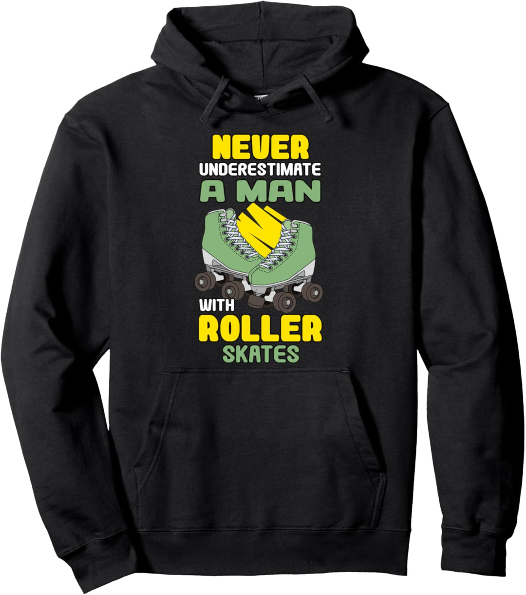 Herren Rollschuhfahren Rollschuh Skater Rollschuhfahren Pullover Hoodie