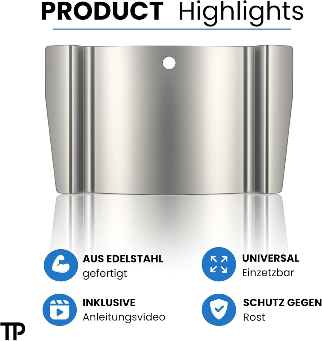 Türfallengleiter 20 mm – Profi Türöffner Metall aus Edelstahl – Türöffnungswerkzeug & Türfallenöffne