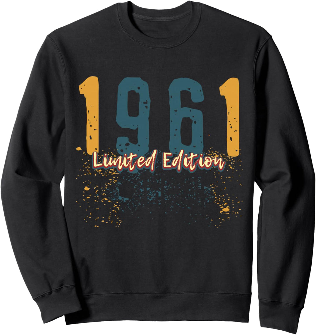63. Geburtstag Mann Frau 63 Jahre 1961 Deko Lustig Geschenk Sweatshirt