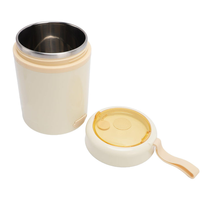 Elektrische Lunchbox 600 Ml, USB -tragbarer Lebensmittelwärmer mit 60 ° C Konstanter Temperatur, 304