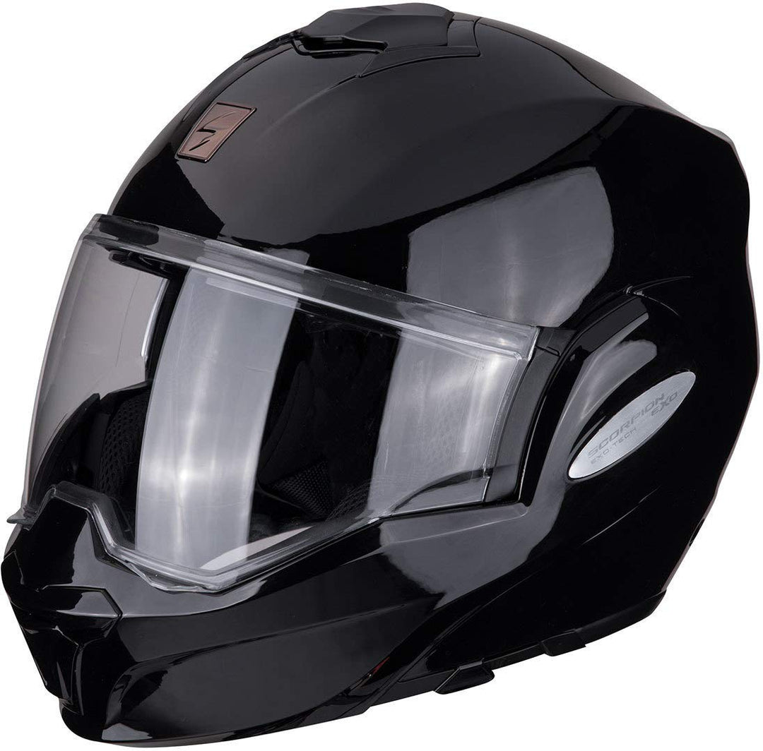 Scorpion Herren EXO-TECH SOLID Black L Motorcycle Helmets