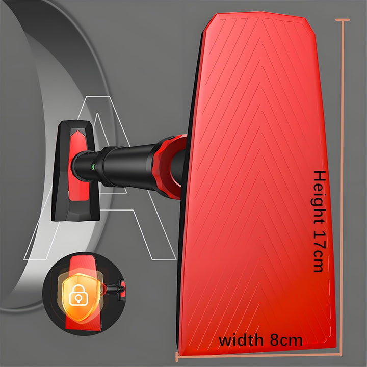 HAKENO Klimmzugstange für Türrahmen ohne Schrauben/Bohren, Pull Up Bar Tragkraft bis 200 Kg, Recksta