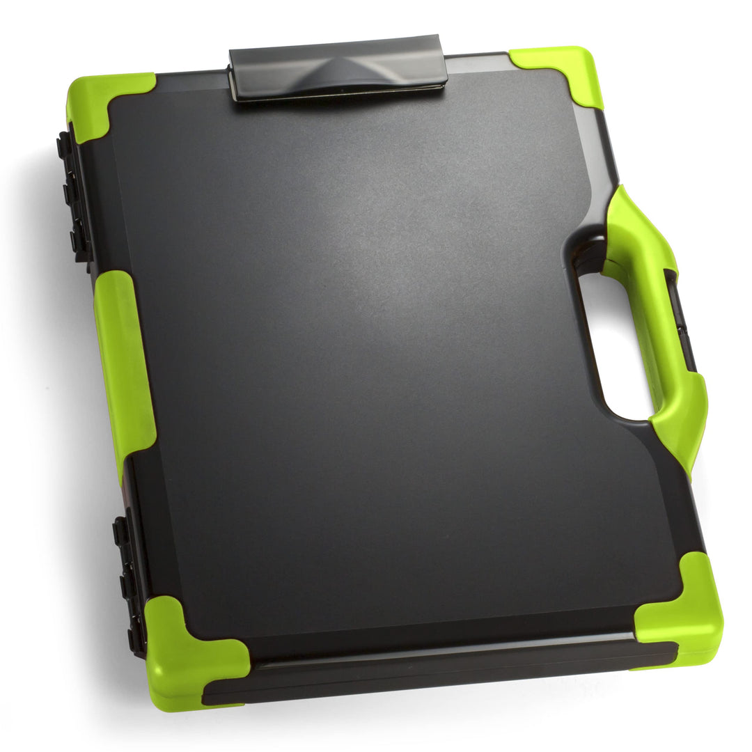 Officemate Carry All 83325 Aufbewahrungsbox für Klemmbrett, Buchstaben-/Rechtsgrösse, Schwarz und Gr