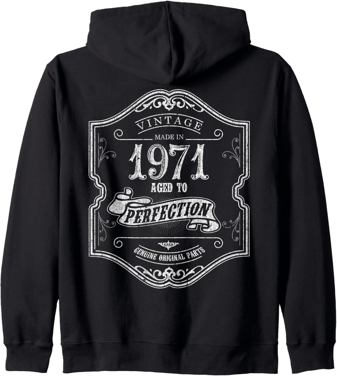 Vintage Made in 1971 Geburtstagsgeschenk, 51 Jahre alt, 51. Geburtstag Kapuzenjacke