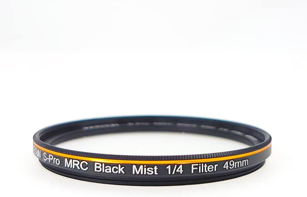 JONGSUN S-Pro MRC Black Mist 1/4 Filter 49mm, Schwarzer Soft Pastell Traum Film Spezialeffekte Filte