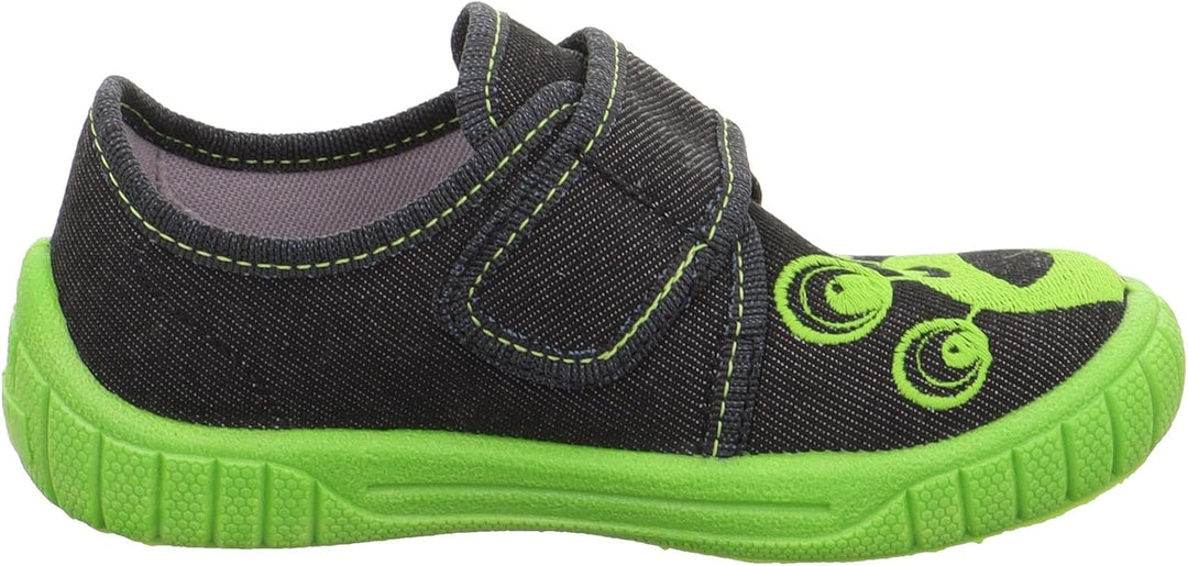 Superfit Jungen Rechnung Hausschuh 25 EU Schwarz 0010, 25 EU Schwarz 0010