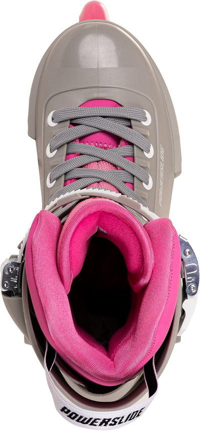 Powerslide Inline Skate Next SL Pink 80, für Urban ud Fitness, für Damen 38-39, 38-39