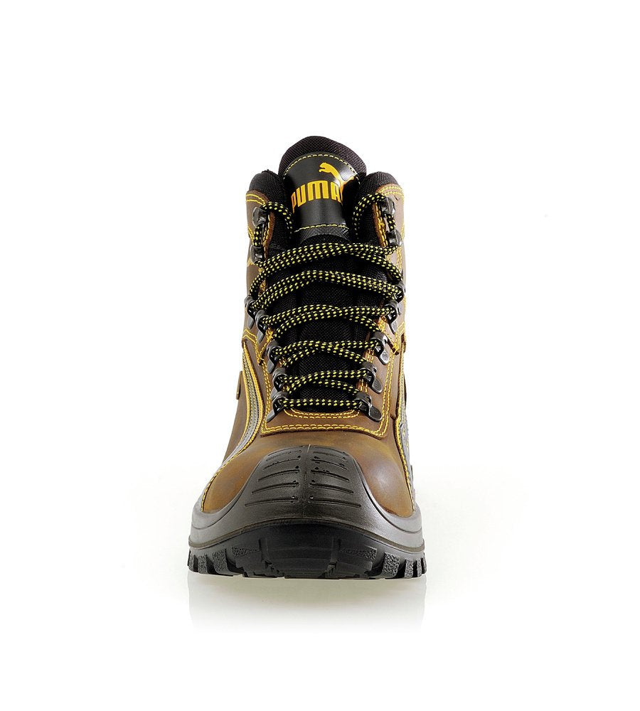 Puma Safety Sicherheitsschuhe S3 Scuff Caps Sierra Nevada Mid Hochschuhe, Halbstiefel, Gröβe 43, 63.