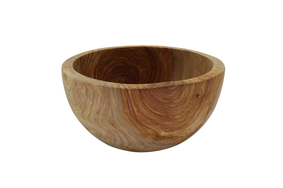 Staab's Salatschale, Porridge Bowl, Suppenschale aus Olivenholz antibakteriell (21 cm), 21 cm