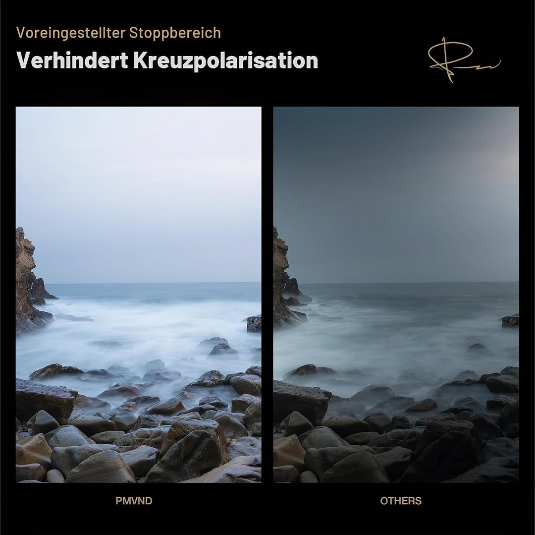 PolarPro - Vario VND - 77 mm - 6/9 Blenden - MIST Edition II - Peter McKinnon - Null Vignettierung -