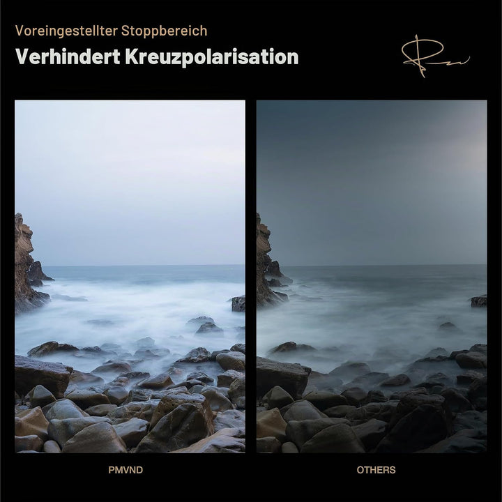 PolarPro - Vario VND - 77 mm - 6/9 Blenden - MIST Edition II - Peter McKinnon - Null Vignettierung -