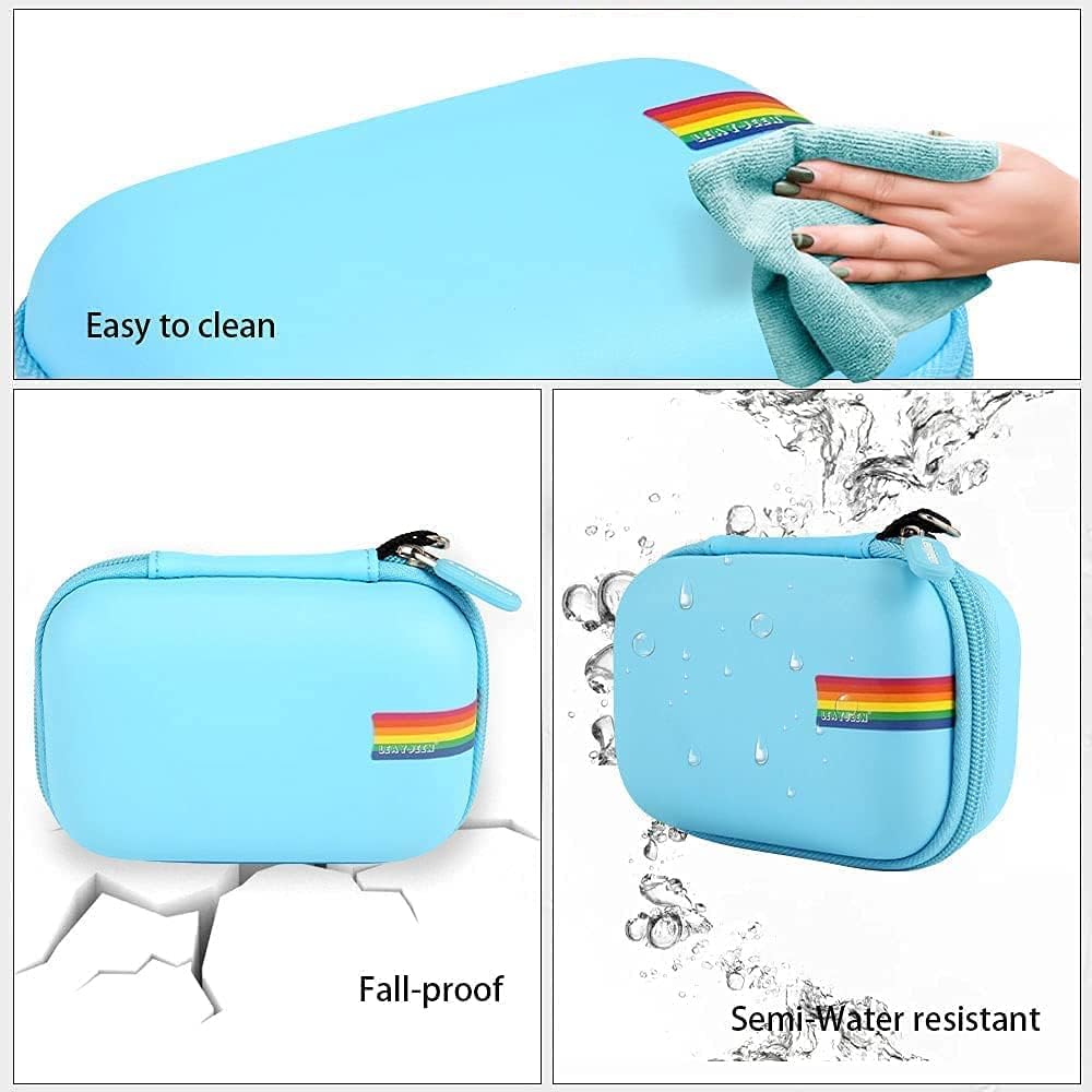 Leayjeen Kinderkamera Tasche Schutzhülle kompatibel mit Ainiv/Gofunly/GREPRO/NICEWIN/Gofunly/AONISE/