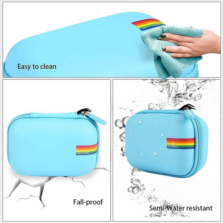 Leayjeen Kinderkamera Tasche Schutzhülle kompatibel mit Ainiv/Gofunly/GREPRO/NICEWIN/Gofunly/AONISE/
