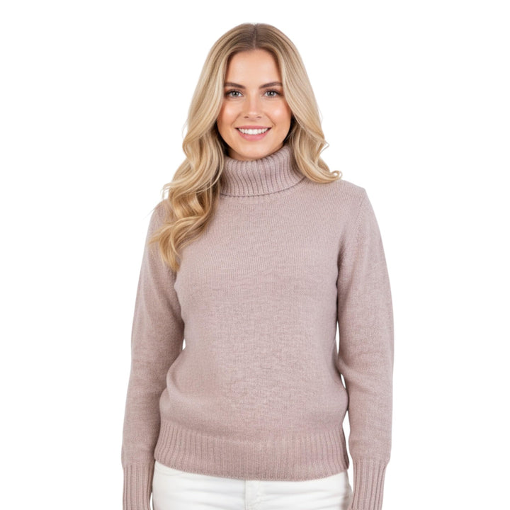 Damen Pullover M Beige, M Beige