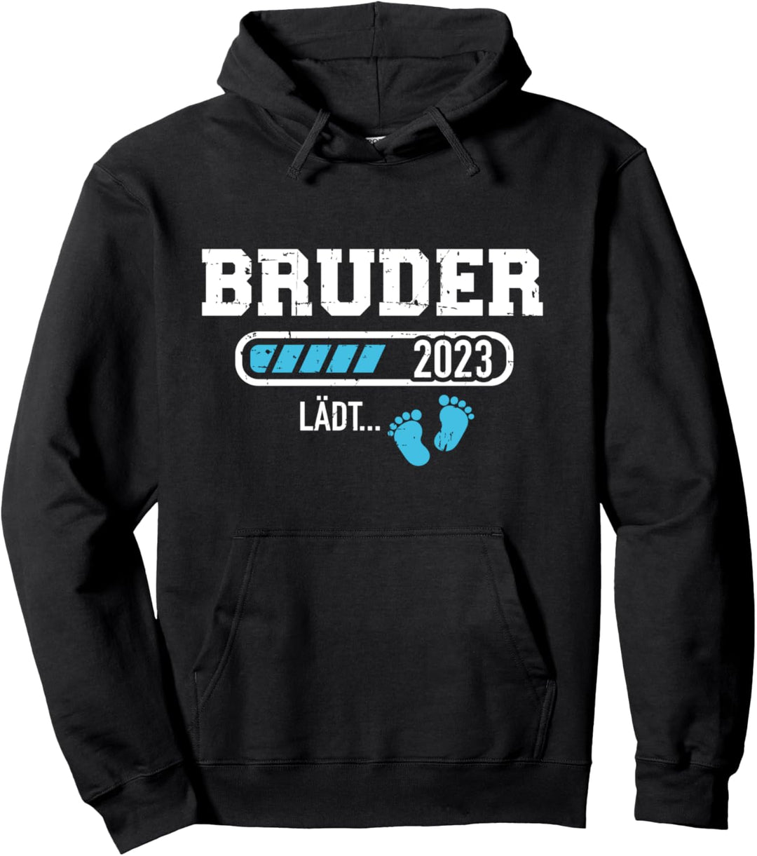 Bruder 2023 lädt Schwangerschaft verkünden Pullover Hoodie