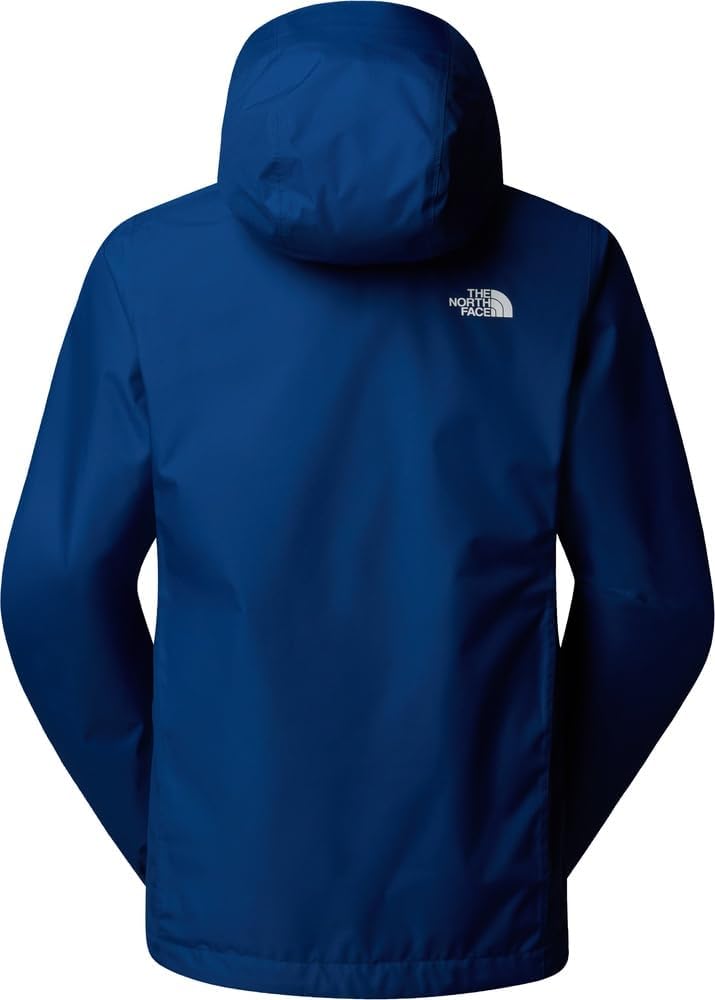 THE NORTH FACE - Herren Quest Kapuzenjacke - Wasserdicht, Atmungsaktiv - Monument Grey S Estate Blue