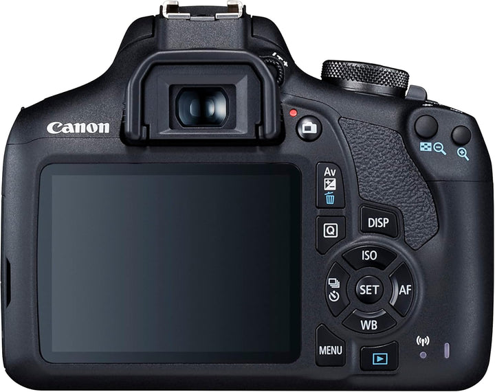 Canon EOS 2000D + EF-S 18-55mm III Objektiv - Einfach zu bedienende DSLR-Kamera mit vielseitigem Obj