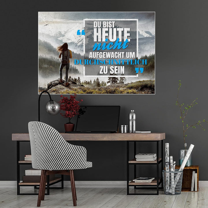 wandmotiv24 Poster als Wanddeko, Grösse Din A0, durchschnittlich, Berg Panorama, Moderne Wanddeko, W