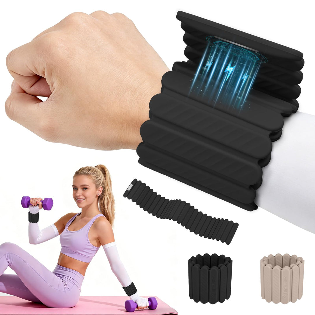 Abahub Magnetische Gewichte Hand Fuss Wrist Ankle Weights Handgelenk Gewichte für Beine und Arme Set