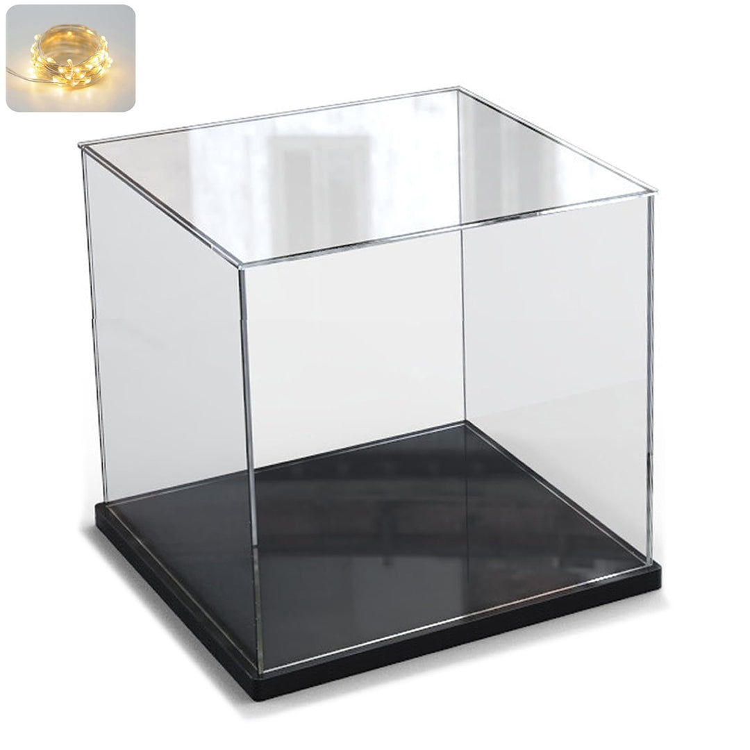 ELEpure acryl vitrine schaukasten transparente für Kollektion Lego Figuren Modell staubdichte Aufbew
