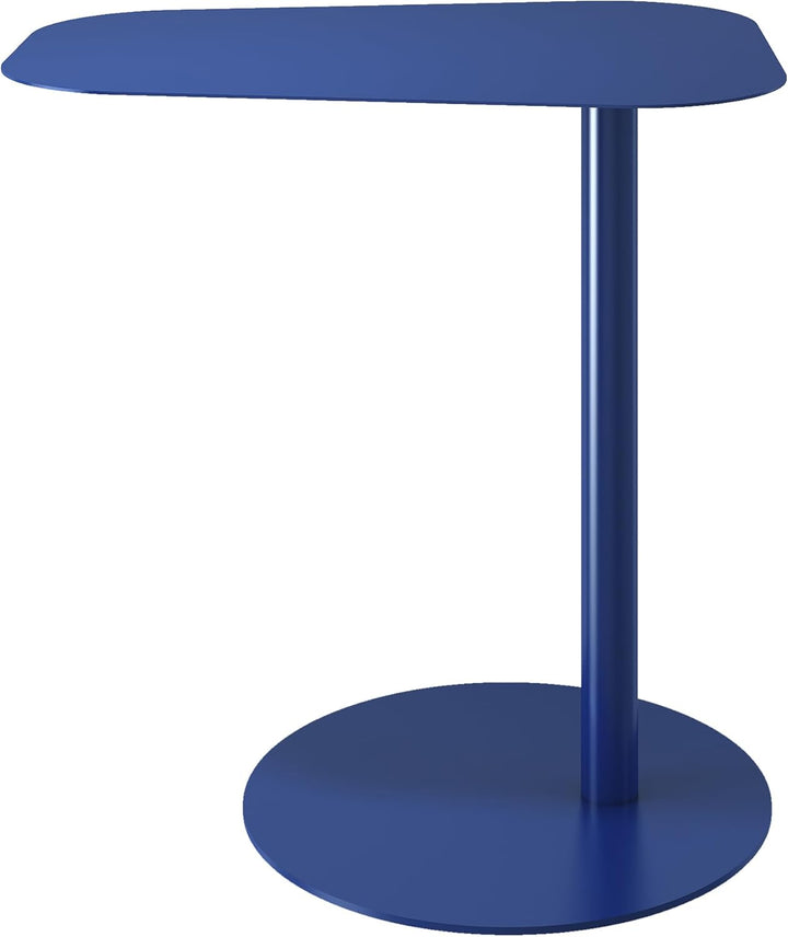 [en.casa] Beistelltisch Nastätten Gartentisch Couchtisch mit Metallgestell Sofatisch modernes Design