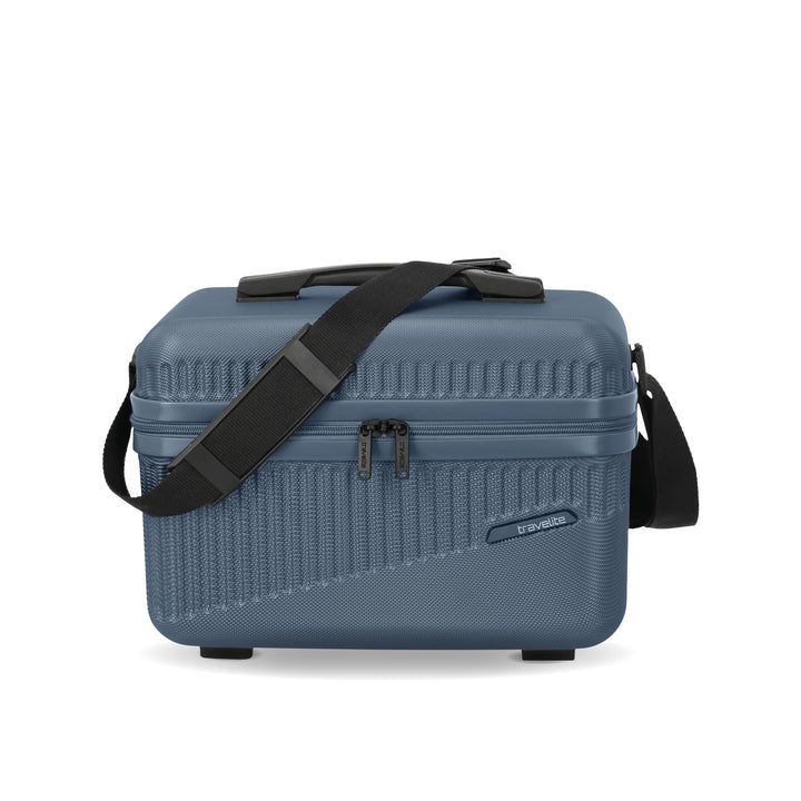 travelite Beautycase Hartschale Handgepäck, Bali, Kosmetikkoffer mit Organizer -und Aufsteckfunktion