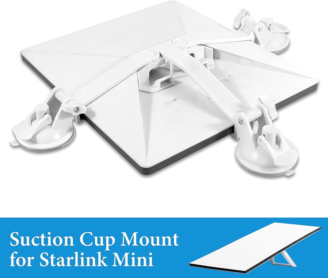 Tragbare und faltbare Starlink Mini Sonnendach Saugnapfhalterung, Autoscheiben und Sonnendächer Star