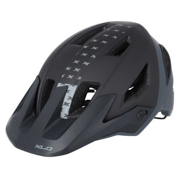 XLC Unisex – Erwachsene Enduro Fahrradhelm 58-62 Schwarz, 58-62 Schwarz