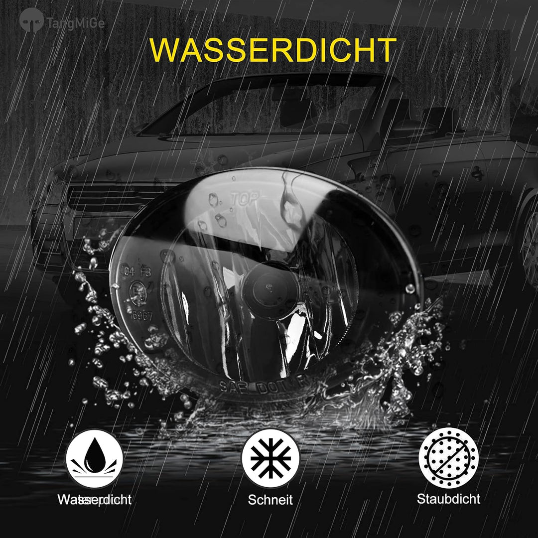 TangMiGe Nebelscheinwerfer für Volkswagen Tiguan Beetle Caddy 3 Eos Golf 6 / Cabriolet/Plus Jetta 4