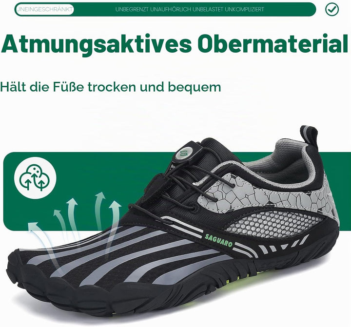 SAGUARO Minimalistische Barfussschuhe Unisex Leicht Barfussschuhe Schnell Trocknend Badeschuhe Männe