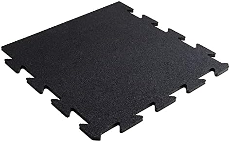 Sporttrend 24® Gummi Schutzmatten in schwarz Grösse XS, S und M | Bodenschutzmatte, Unterlegmatte fü