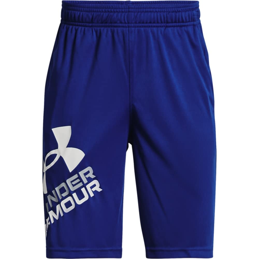 Under Armour Jungen Prototype 2.0 Logo Shorts Königsblau (400)/Weiss S, Königsblau (400)/Wei&#x