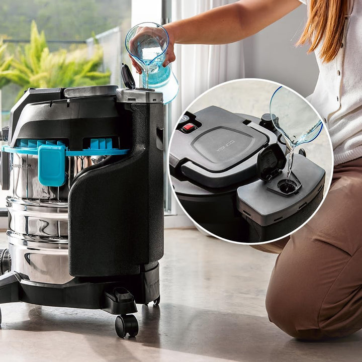 Cecotec Staubsauger für Feststoffe, Flüssigkeiten, Polster und Teppiche mit Kabel Conga CarpetClean