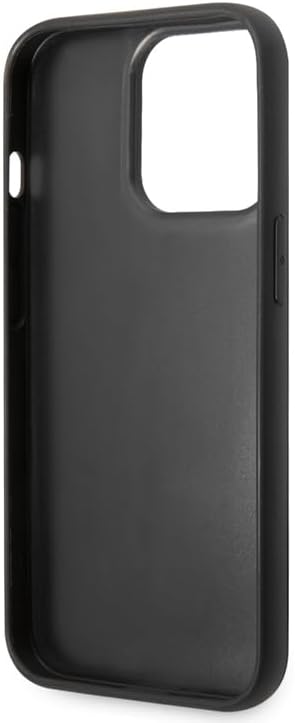 KARL LAGERFELD KLHCP14LPSQPK hülle für iPhone 14 Pro 6,1" hardcase schwarz/Black Puffy Ikonik Pin