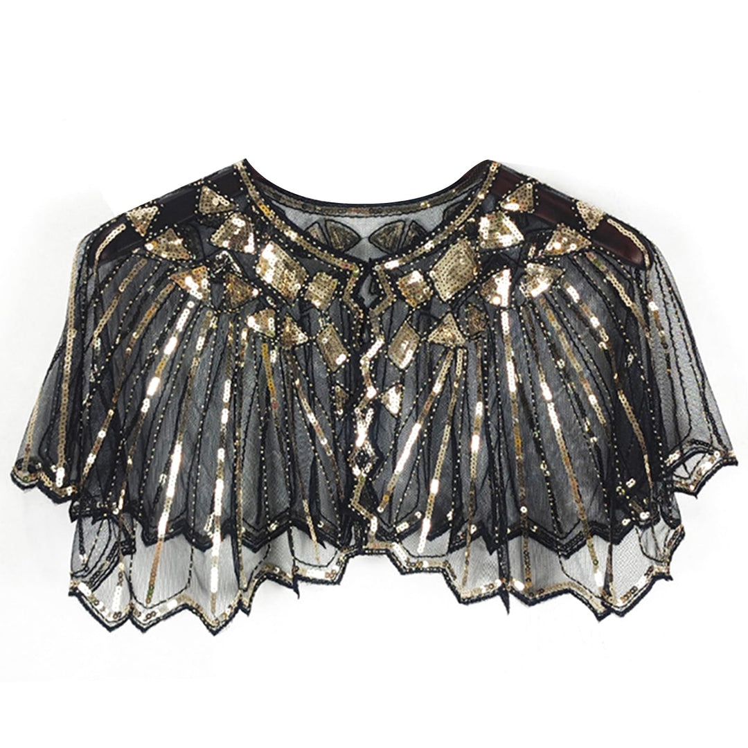 1920er Damen-Umschlagtücher, Stola für Abendkleid, Retro Schal für Hochzeitsparty, Brautschal für Ga