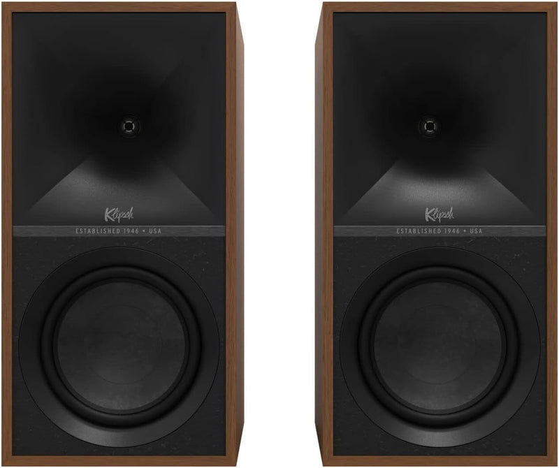 Klipsch The Sevens Aktiv-Lautsprecher (Paar) - Titan LTS Belüfteter Hochtöner, Bluetooth Wireless Ve