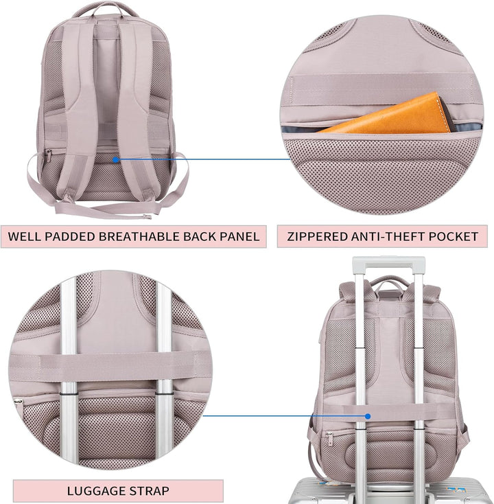KROSER Laptop Rucksack 17,3&
