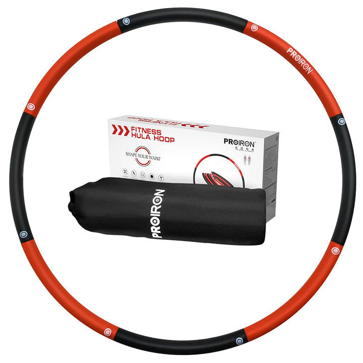 PROIRON Hula Hoop Reifen Erwachsene, Hullahub Reifen mit Gewicht, Hula Hoop Reifen Kinder, 1,2/1,8kg