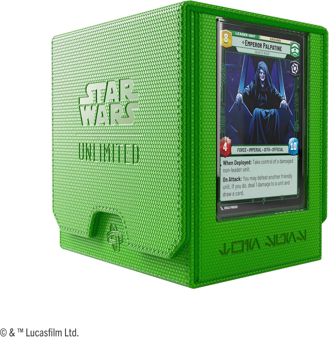 Gamegenic, Star Wars: Unlimited Twin Suns Deck Pod – Green Green Deck Pod, Green Deck Pod
