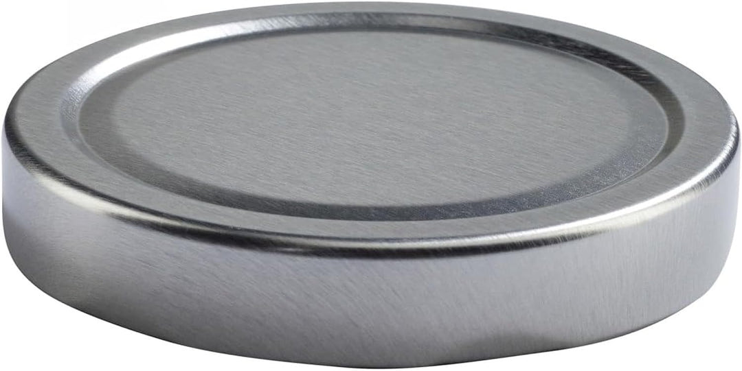 mikken 8 x Einmachglas 700 ml Vorratsglas mit Schraubverschluss PVC frei inkl. Trichter