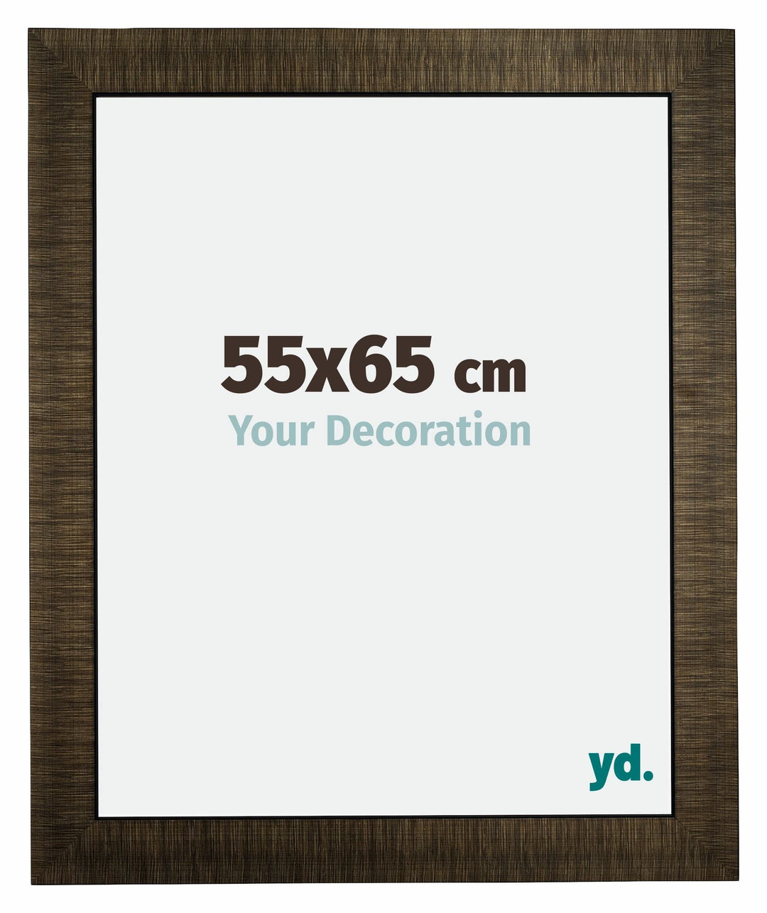 yd. Your Decoration - Bilderrahmen 55x65 cm - Bilderrahmen aus Holz mit Acrylglas - Antireflex - Aus