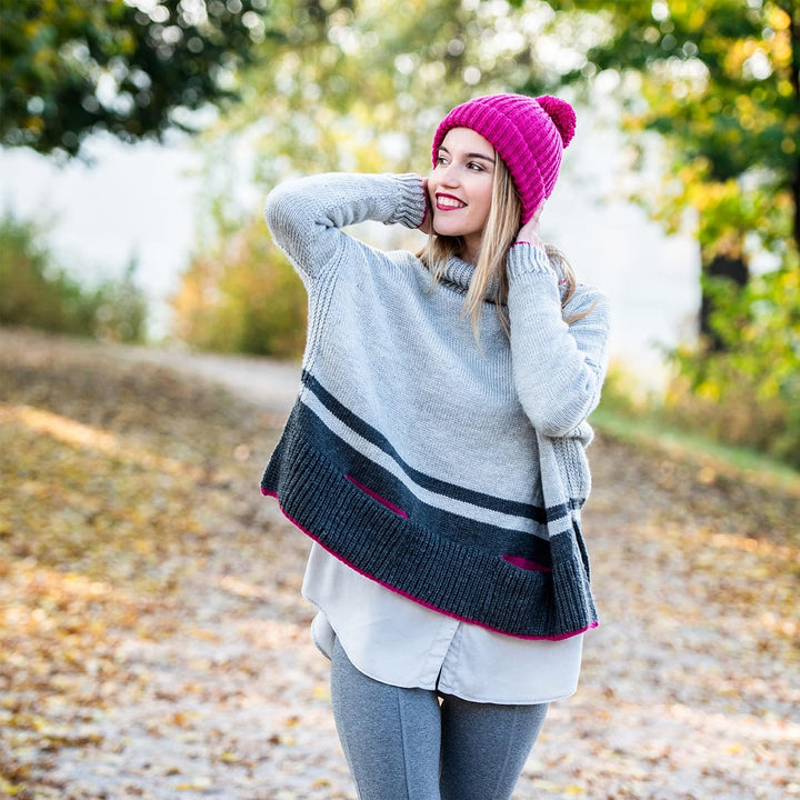 Gründl Happy uni (Strick- und Häkelgarn mit wollartigem Charakter aus 100% Polyacryl, Anti-Pilling,