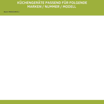 eVendix Schlitten kompatibel mit BOSCH 11014088 für Allesschneider