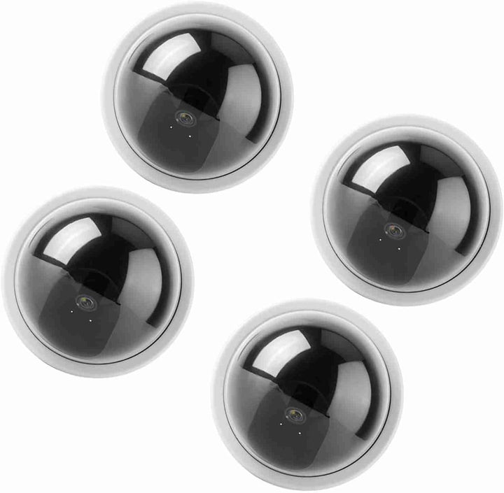 Realistische Halbkugel-Dummy-Kamera mit LED-Licht, Einfach zu Installierende Gefälschte Überwachungs