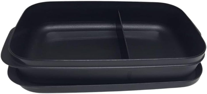 Tupperware to Go Lunchbox Clevere Pause 590ml mit Trennwand Eco+ Schule Brotdose mit Abteilung 590ml