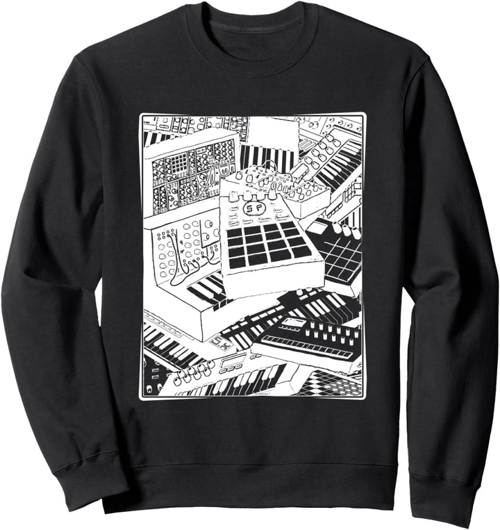 Synthesizer für Elektronische Musiker Sweatshirt