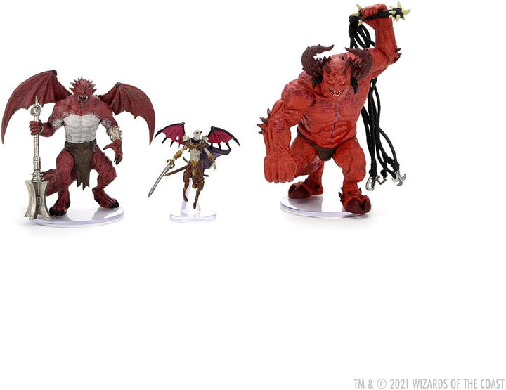 D&D Icons of the Realms: Archdevils - Hutijin, Moloch, Titivilus | DnD Miniaturen